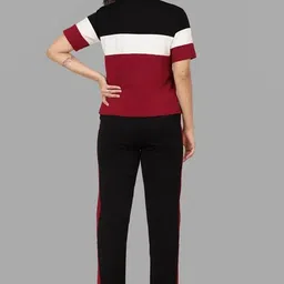 metronaut Solid Women Track Suit image 2