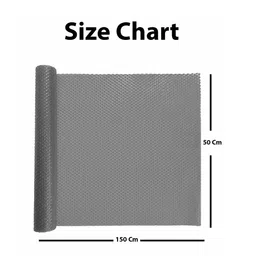 STITCHNEST Maroon Textured Anti-Slip Shelf-Liners image 5