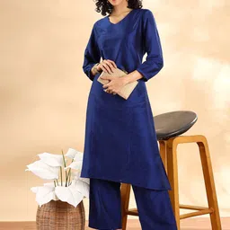 Anouk Women Panelled Kurta with Palazzos image 4