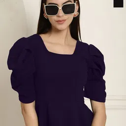 Metronaut Pack Of Puff Sleeve Peplum Top-picture-20