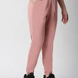 Kraus Jeans Women Loose Fit High-Rise Joggers Trousers image 2