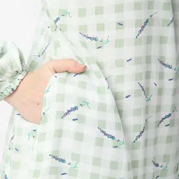 R&B Floral Printed Straight Kurta image 2