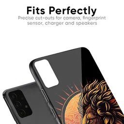 QRIOH Sun Faced Lion Printed Realme P3 Pro 5G Silicone Back Case image 3