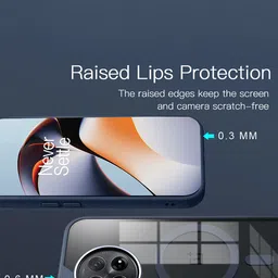 Karwan Solid Printed Oneplus 12 Back Case Mobile Accessories image 3