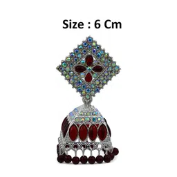 Adhvik Classic Jhumkas Earrings image 2