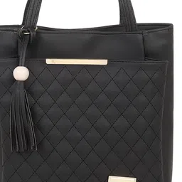 DAISY STAR Women Solid Structured Quilted Shoulder Bag image 4