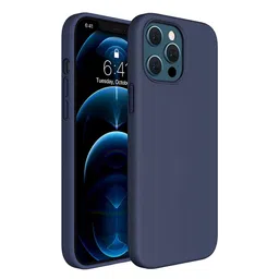 LIRAMARK Solid Printed iPhone 12 Pro Max Back Case Mobile Accessories-picture-47