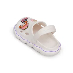 Yellow Bee Girls Printed Clogs Flip Flops image 2