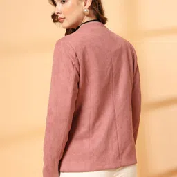 Juelle Womens Single Breasted Long Sleeves Overcoat image 5