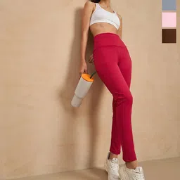 COLOR CAPITAL Women Pack of 4 Skin Fit Antimicrobial Tights-picture-37