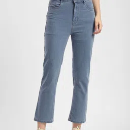 R&B Women Slim Fit High-Rise Coated Stretchable Jeans-picture-23