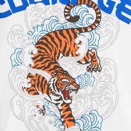 R&B Boys Graphic Printed Round Neck Cotton T-shirt image 3