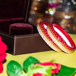 Anshi Creations Plastic Handcrafted Bangle image 3