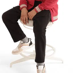 RARE ONES Boys Cotton Mid-Rise Track Pants image 4