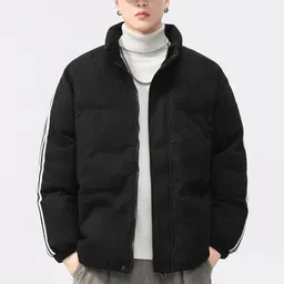 Mast & Harbour Men Colourblocked Lightweight Puffer Jacket image 4