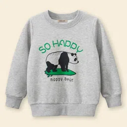 INCLUD Boys Graphic Printed Round Neck Sweatshirt image 2
