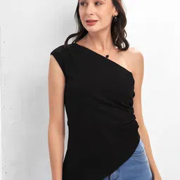 Selvia One Shoulder Top-image-74