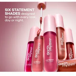 Earth Rhythm Lip Nectar Matte Liquid Lipstick - 5 g - Rose image 4