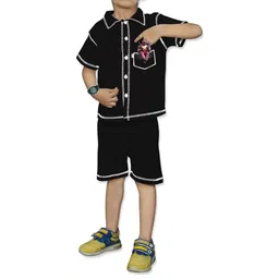 MGRS Boys Black Clothing Set-image-74