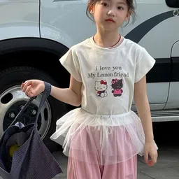 LULU & SKY Girls Cotton Tshirts-picture-21