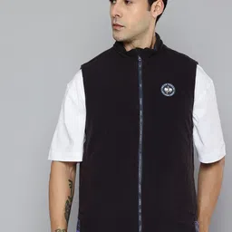 Indian Terrain Reversible Colourblocked Gilet Jacket image 3