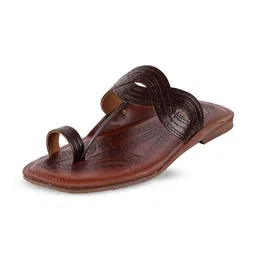 Metro Men Leather Comfort Sandals image 5
