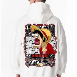 BDSQUARE Men Printed Hooded Sweatshirt image 3