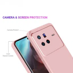 LIRAMARK Unisex Vivo X80 Impact Resistant Back Case image 5