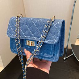 HAUTE SAUCE by Campus Sutra Women's Blue Solid Sling Bag-picture-23