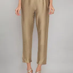 W Women Slim Fit Cigarette Trousers-picture-35