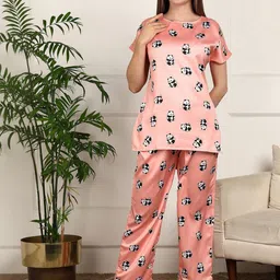 ETC Women Printed Night suit-picture-20