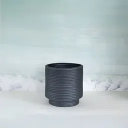 FREEDOM TREE Strata Grey TexturedCeramic Planters image 5