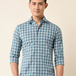 U.S. Polo Assn. Men Tailored Fit Checked Casual Shirt-picture-25
