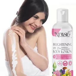 Newsio Set Of 2 Skin Brightening SPF 25+ Body Lotion - 100 ml Each image 4