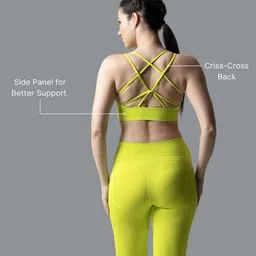 STRCH Bra Medium Coverage Workout Bra image 5