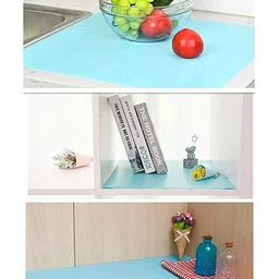 Mopak Decor Blue Set of 1 Regular Shelf Liner Organisers image 4