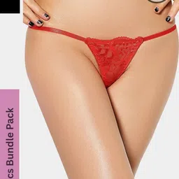ZERJAMA Women Red Briefs-image-53