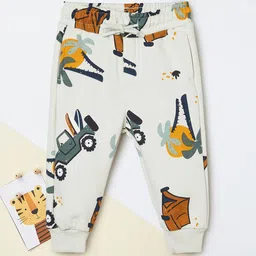 max Boys Printed Pure Cotton Sweatshirt With Jogger image 4