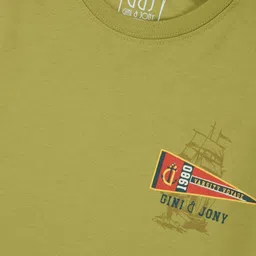 Gini and Jony Boys Printed T-shirt image 2