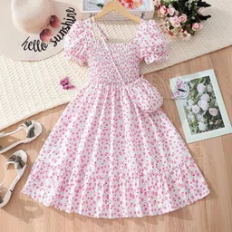 YK Floral Print Fit & Flare Maxi Dress-picture-48