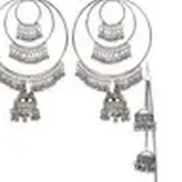 ZURIKRISHA Silver Alloy Earrings-picture-30