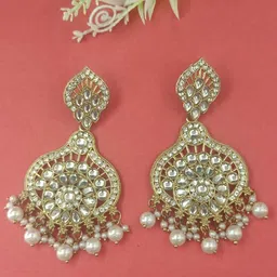 HHJEWELRY Gold Brass Earrings-picture-15