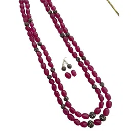 SIVORI Pink Alloy Necklace-picture-10