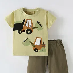 Xsole Boys Printed Short Sleeves T-shirt With Shorts-picture-40