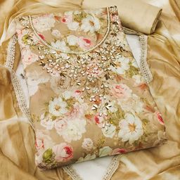 SHADOW & SAINING Printed Semi-Stitched Dress Material-picture-11
