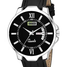 CSAMON Men Dial & Straps Analogue Watch 3KANSLV BLKROM DD BLK Aeviyo L_SH-image-34
