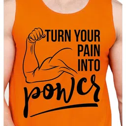 BAESD Pack of 2 Printed Round Neck Cotton Gym Vest image 4