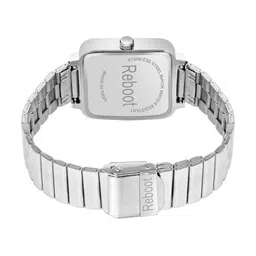 REBOOT Men Rectangular Dial Analogue Watch sh_New218_151 Black Designer Square image 4
