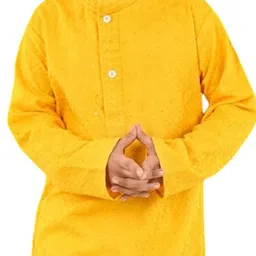 NEW GEN Boys Regular Kurta with Trousers image 2