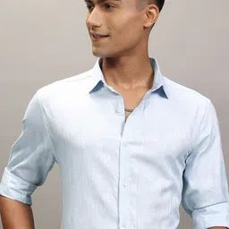 Locomotive Premium Men Jacquard Textured Occasion Shirt-picture-41